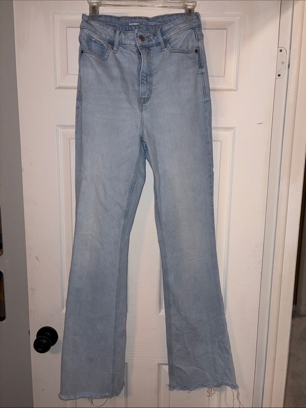 Old Navy Light Blue High-Rise Wide Leg Jeans